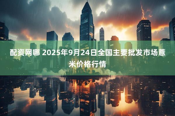 配资网哪 2025年9月24日全国主要批发市场薏米价格行情